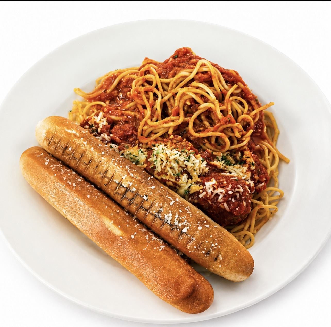 Spaghetti and Homemade Meatballs
