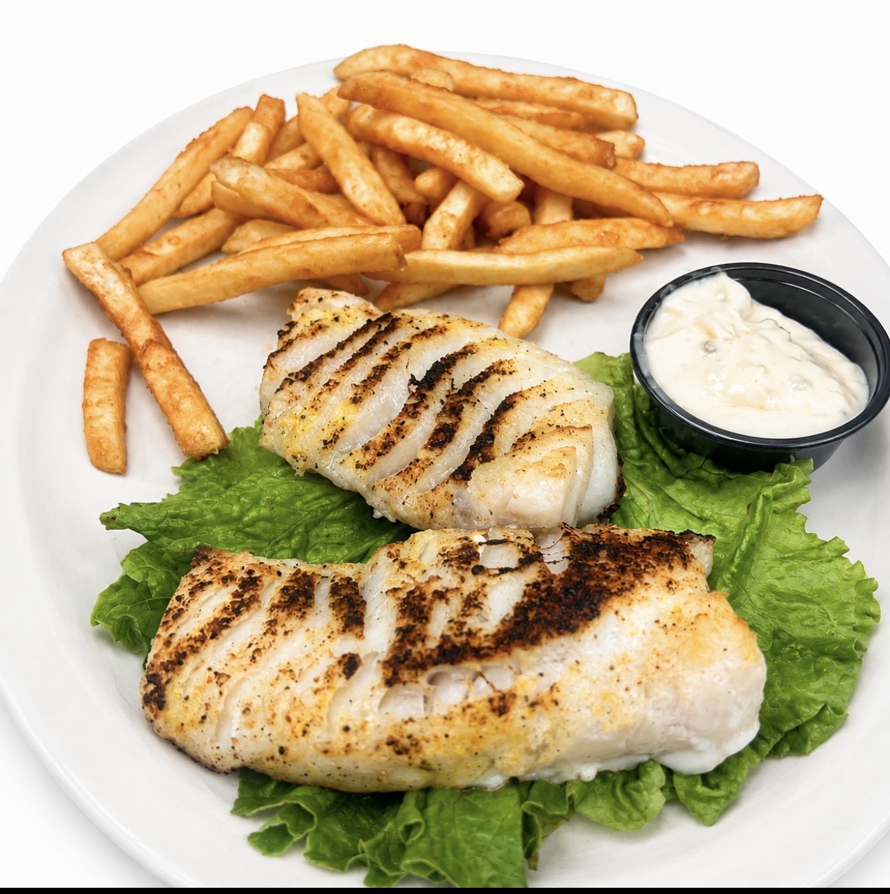 2 Piece White Cod Fish