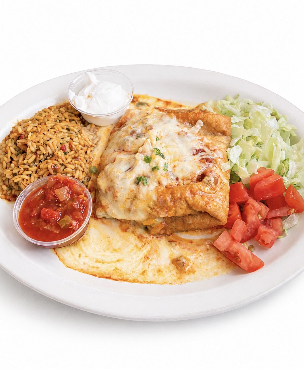 Chicken or Beef Chimichanga