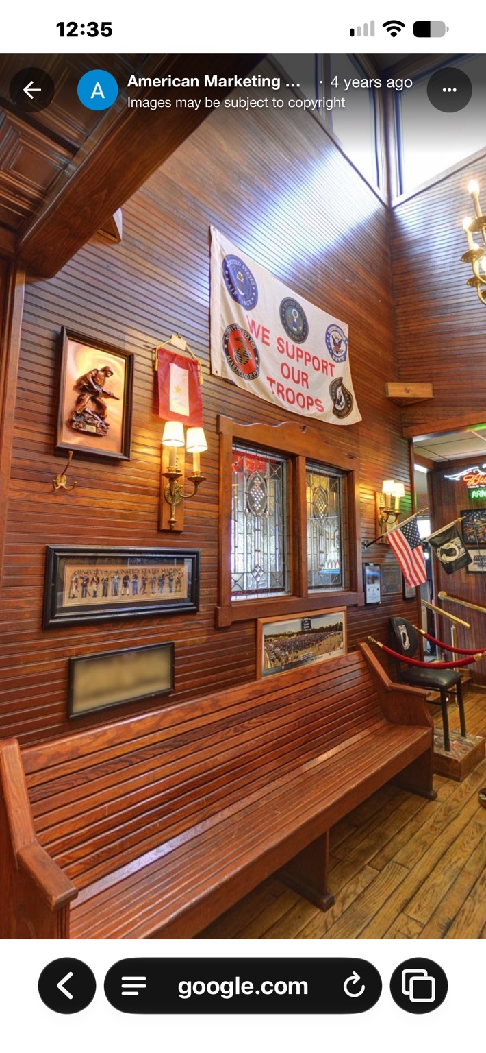The Coachman’s We Support Our Troops display